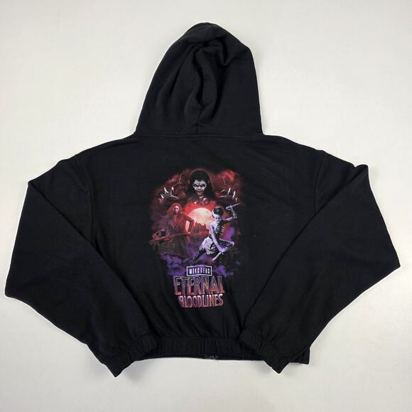 Universal Tops - Universal Studios Halloween Horror Nights Eternal Bloodlines Hoodie Women L NWT